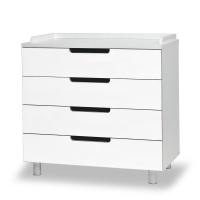 Commode à langer Classic - Blanc